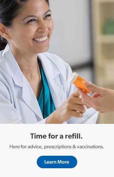 Visit a pharmacy for advice, prescriptions and vaccinations. Learn more.