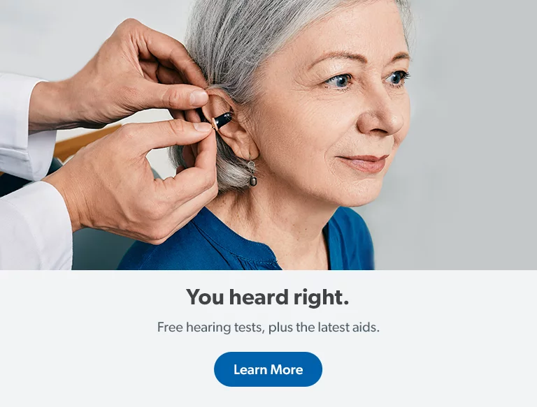 Get free hearing tests, plus the latest aids. Learn more.
